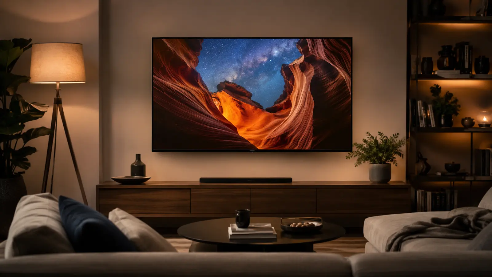 Cele mai bune televizoare ieftine din 2026 intr-un living modern