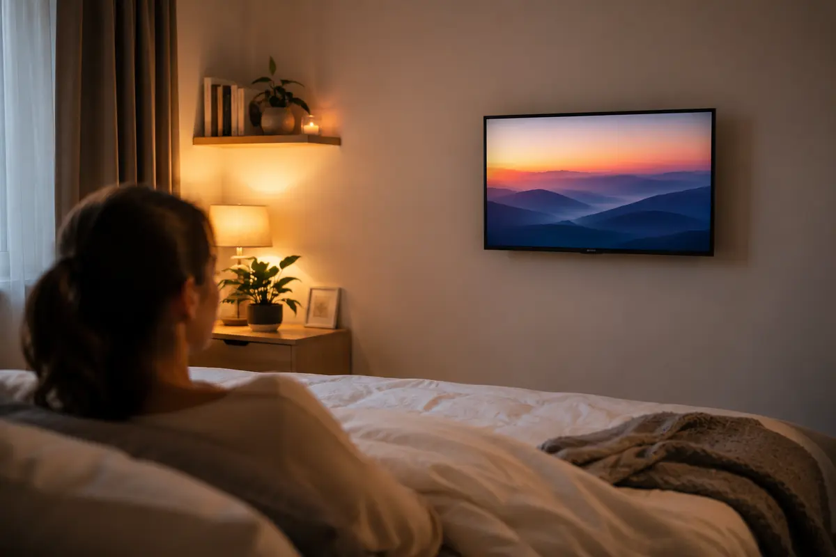 Distanta de vizionare la un televizor de 32 inch in dormitor