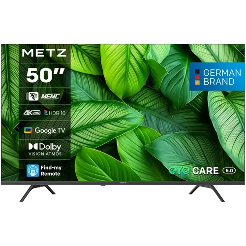 Televizor METZ LED 50MUF7000Z, 126 cm, Smart Google TV, 4K Ultra HD, Clasa F