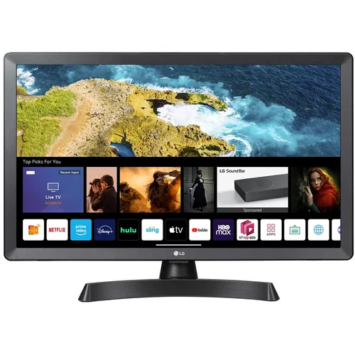 Televizor / monitor LG, 24TQ510S-PZ, 60 cm, Smart, HD, LED, Clasa E
